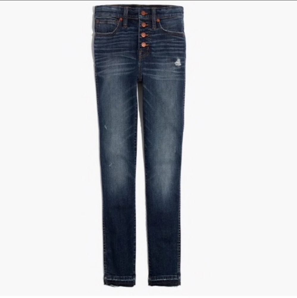 Madewell 10” high-riser jeans